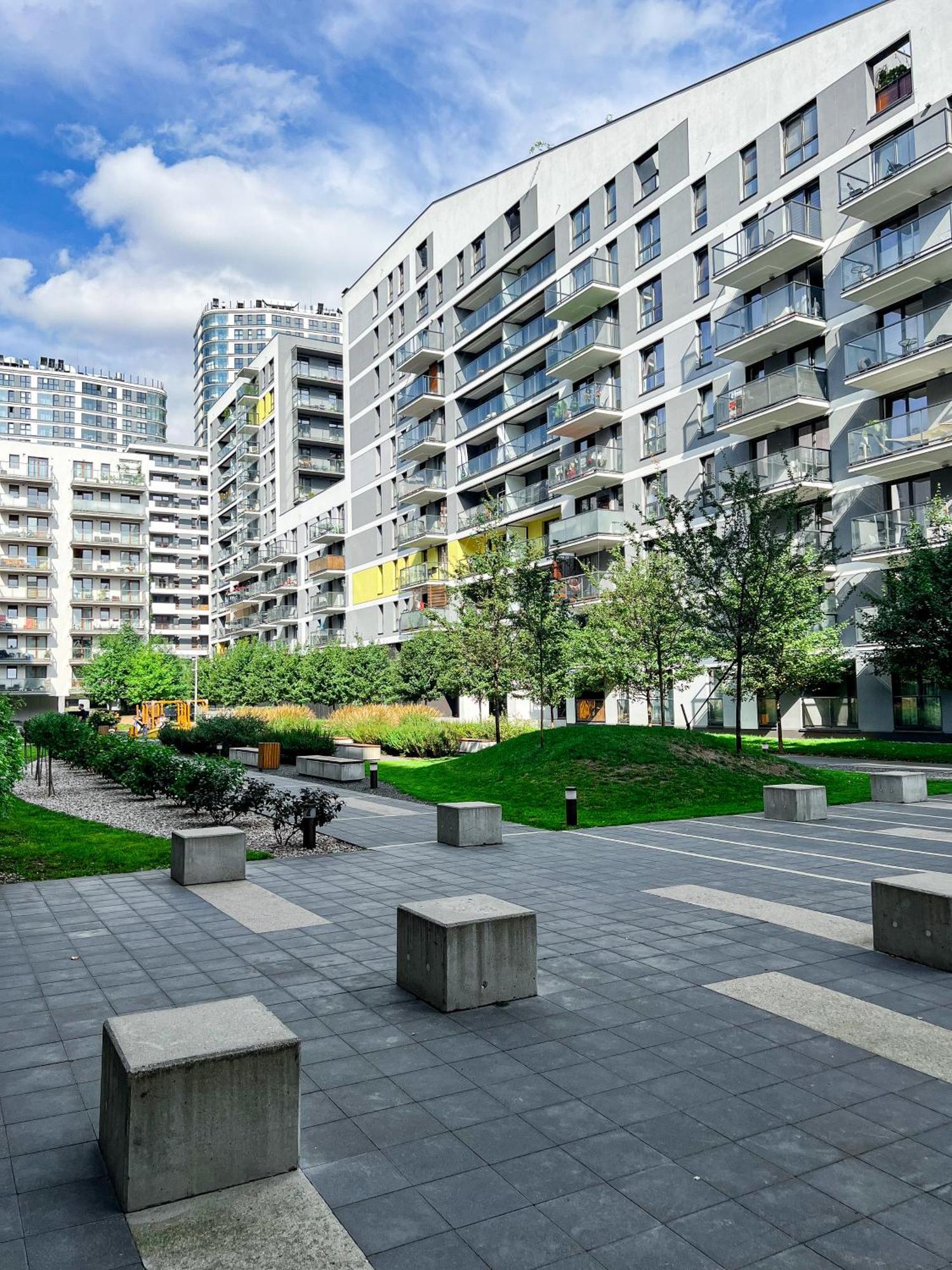 Nowoczesny Apartament - Blisko Centrum Varsóvia Exterior foto